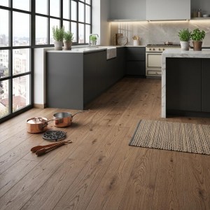 PARQUET PREFINITI - Rovere 1 Strip - Tostato - Verniciato Opaco - Spazzolato-5